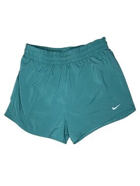Nike Dri-Fit Green Athletic Shorts with Brief Lining- Girl’s Large